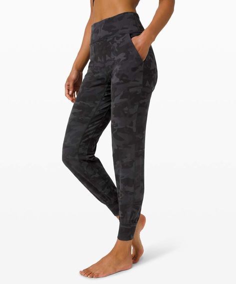 Scotti has been loving these joggers in the True Navy. Lululemon Align Joggers, Lululemon Joggers, Camo Joggers, Yoga Pants Women, Year 2, Black Camo, Lululemon Align, Joggers Womens, Athletic Outfits