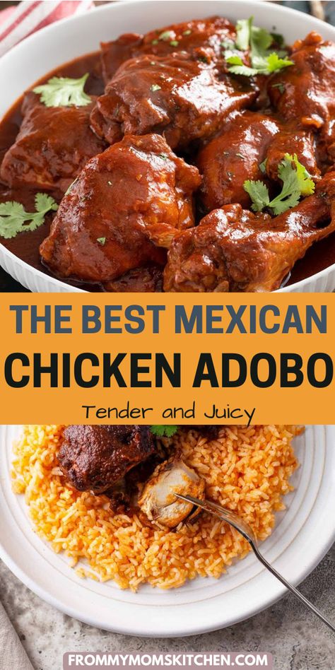 Chicken With Adobo Sauce, Chicken In Adobo Sauce Chipotle, Chicken Adobo Mexican, Chicken With Chipotle In Adobo, Mexican Adobo Chicken, Mexican Chicken Adobo Recipe, Chipotle In Adobo Sauce Recipes, Peppers In Adobo Sauce Recipes, Adobo Chicken Mexican