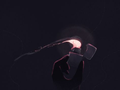 Aesthetic Animation Gif, Dark Academia Gif, Lighter Illustration, Dark Animation, Hand Animation, Gif Dark, Night Animation, Drawing Gif, Fire Gif