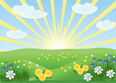 Clouds sunrise clouds grass cartoon background material Summer Background Images, Orla Infantil, Cartoon Landscape, Background Scenery, Summer Cartoon, Kids Background, Spring Background, Summer Backgrounds, Landscape Background