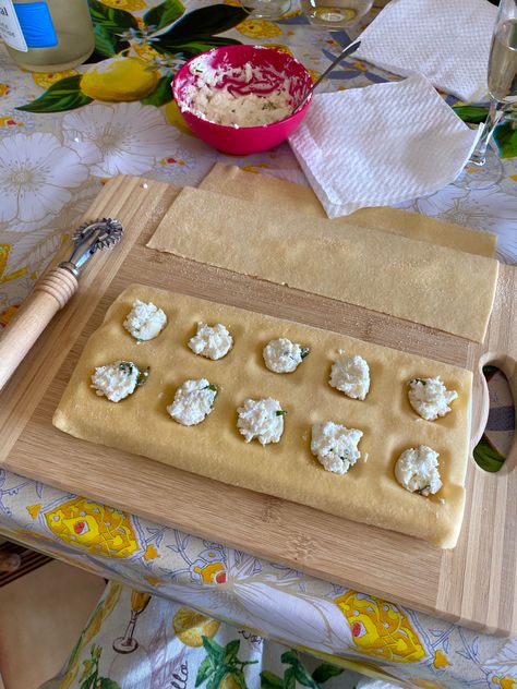 italy cooking class Cooking Class Italy, Cooking Class Aesthetic, Italy Cooking Class, Making Ravioli, Class Aesthetic, Italy Vibes, Aesthetic Sea, Pasta Party, London Boy