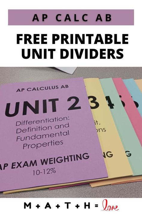 Calculus Notes, Ap Calculus Ab, Ap Calculus, Ap Exams, First Year Teaching, Notes Organization, My First Year, Future Classroom, Calculus