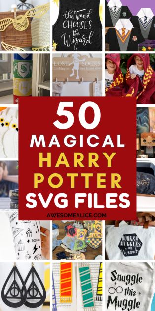 Discover the enchanting world of Harry Potter crafting with our collection of 50 magical DIY projects and SVG files, perfect for Cricut and Silhouette enthusiasts! From house-themed decor to spellbinding apparel, find free SVG downloads and endless crafting ideas to bring your favorite wizarding tales to life. #HarryPotter #Cricut #SVGfiles #Free #Projects #Ideas #Download #Silhouette Harry Potter Svg Free Files For Cricut, Harry Potter Cricut, Harry Potter Cricut Projects, Harry Potter Signs, Harry Potter Diy Crafts, Disney Svgs, Free Svg Downloads, Diy Harry Potter, Harry Potter Decor