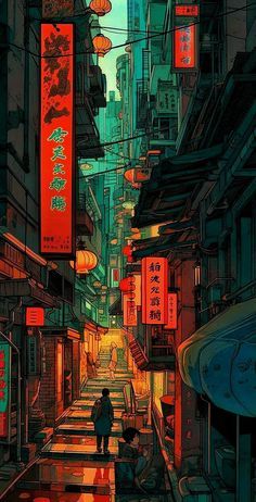 Wallpaper Seni, Mid Journey, ポップアート ポスター, Japan Street, Cyberpunk City, Japon Illustration, Japan Aesthetic, Cool Wallpapers Art, Fantasy Art Landscapes