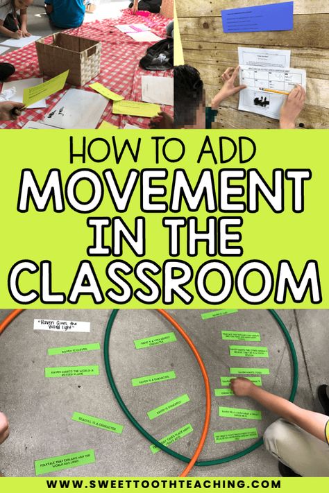 Reading Movement Activities, Engaging Ela Activities, Engaging Lessons Elementary, How To Engage Students In The Classroom, Instructional Activities Elementary, Class Building Activities Elementary, Engaging Classroom Activities, Kagan Strategies Middle School, Classroom Bonding Activities