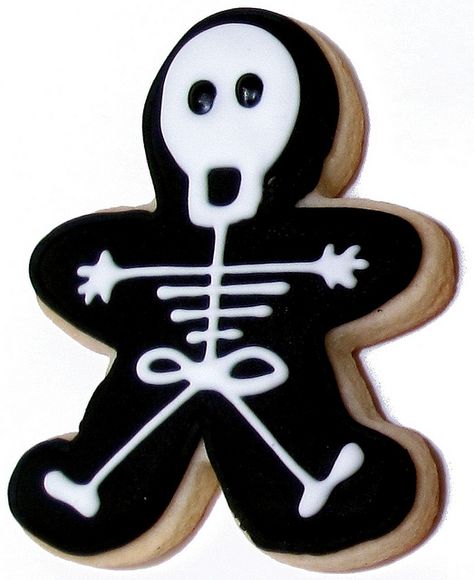 Spooky Skeleton Cookie | Flickr - Photo Sharing! Halloween Cookies Royal Icing, Skeleton Cookies, Cookie Halloween, Halloween Sugar Cookies Decorated, Postres Halloween, Cookies Royal Icing, Halloween Cookies Decorated, Halloween Sugar Cookies, Spooky Skeleton