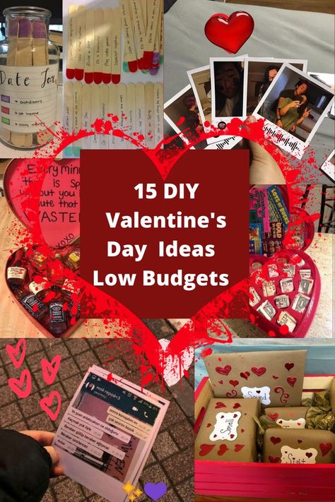 Valentines Day is a few days away, but this will give you a jump start if you want to get crafty and make something for your loved one! Make this year’s Valentine’s day special with these cute romantic Valentine’s day gifts for boyfriend. Get inspired by these creative DIY gift ideas for him. Diy Romantic Gifts For Him, Diy Gift Ideas For Him, Low Budget Gifts, Valentines Ideas For Him, Senses Gift, Romantic Gifts For Him, Diy Valentine's Day, Creative Diy Gifts, Budget Gift