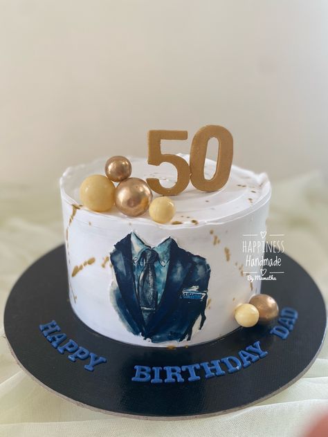 Happy 50th Birthday Cake Men, 50th Birthday Cake Men, Happy 50th Birthday Cake, 50th Birthday Cakes For Men, Birthday Cakes For Men, 50th Birthday Cake, Happy Birthday Dad, Happy 50th Birthday, Happy 50th