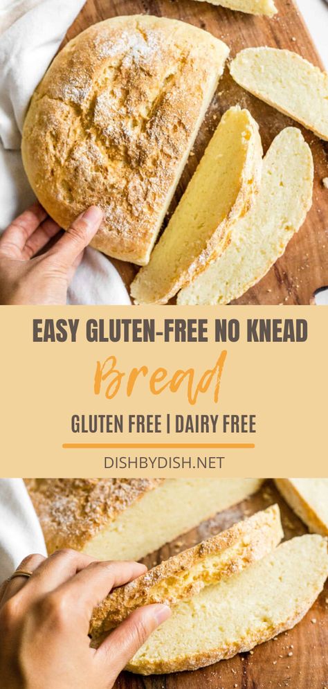 Rustic Sandwiches, Bread Recipes Gluten Free, Easy Yeast Bread, Dips Easy, Gluten Free Bread Recipes, Bread No Knead, Bread Recipes Easy, Gluten Free Artisan Bread, Bread Artisan