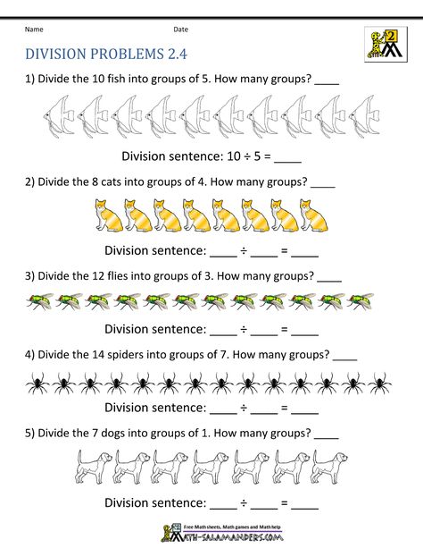 understanding division worksheets problems 2 6 5th Grade Division Worksheets, Division Grade 2 Worksheet, Division Worksheets 1st Grade, Division For Grade 2, Division Worksheets For Grade 2, Picture Graph Worksheets, Comprehension Kindergarten, Math Division Worksheets, Division Problems