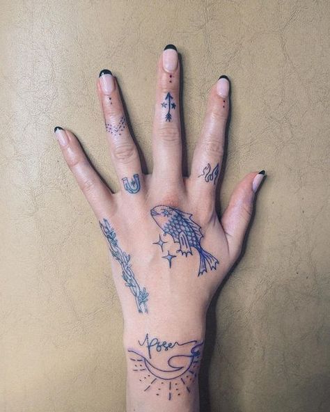 mira mariah on Instagram: "HAND ORNAMENTS 💎" Sticker Sleeve, Hand Ornaments, Tattoos, On Instagram, Instagram