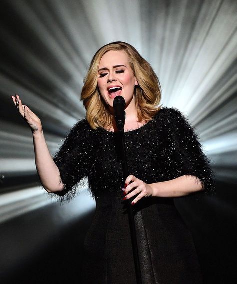 Adele Sings Hello Live NRJ Awards | The French show was her first full-length version of "Hello" to air live. #refinery29 http://www.refinery29.com/2015/11/97215/adele-hello-performance-nrj-awards Adele 25, Adele Photos, Period Drama Movies, Adele Hello, Elsa Peretti, Music Business, Hollywood Life, Female Singers, Carolina Herrera