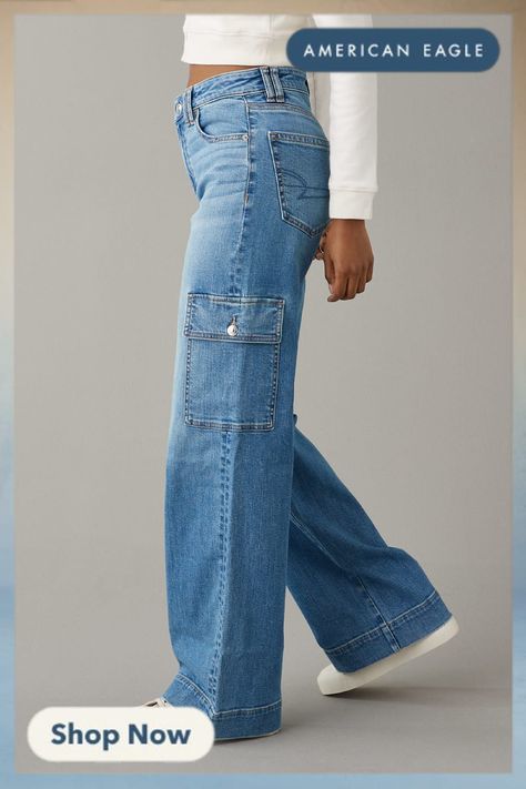 90s Cargo Pants Outfit, Cargo Jeans Outfit, Jeans Outfit Women, Cargo Pants Outfit, All Jeans, Cute Pants, Cute Jeans, Cargo Jeans, Back To School Outfits