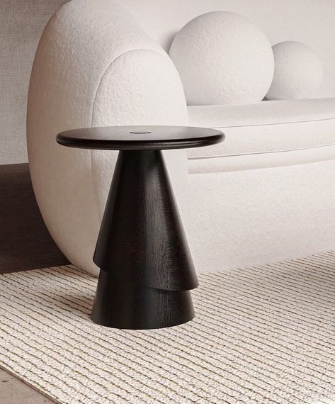 Summit Side Table offers a clean-line design, with strong geometric foundations. The asymmetrical cone - a bold yet understated detail imbues a calm sense of fluidity. 400 ⌀ x 450mm H. Wholesale price options available for hospitality and retail. Free shipping Australiawide. Due to the handcrafted nature of our furniture please allow 8-9 weeks lead time. *Please note that this timeframe is a guideline and for Australian deliveries only. Manufactured with sustainably sourced FSC certified materia Wood Round Side Table, Round Bedside Table, Painted Side Table, Round Bedside, Bedside Table Round, Side Table Round, Round Wood Side Table, Painted Side Tables, Table Round