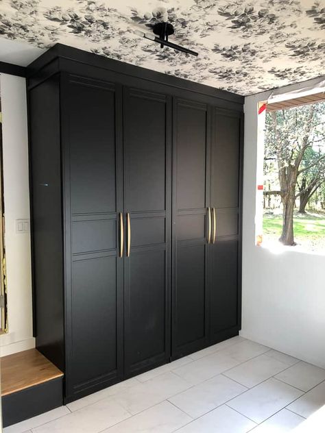 Diy Fitted Wardrobes, Bedroom Built In Wardrobe, Ikea Wardrobe, Ikea Closet, Ikea Pax Wardrobe, Pax Wardrobe, Diy Wardrobe, Casa Country, Fitted Wardrobes