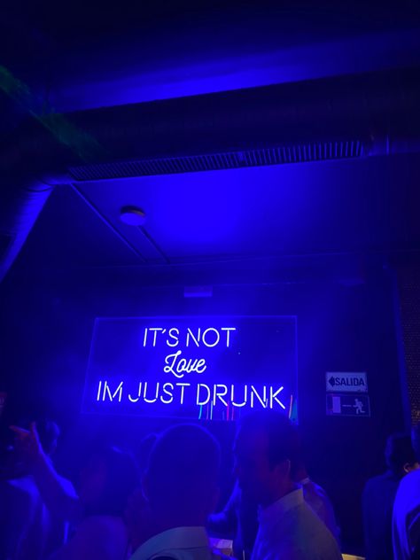 Neon Club Sign, Club Signs Aesthetic, Club Sign Ideas, Frenni's Nightclub, Club Neon Sign, Club Signs, Club Vibes, Night Club Aesthetic, Neon Signs Quotes