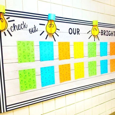 Literacy Bulletin Boards, Work Bulletin Boards, Diy Bulletin Board, Bulletin Board Design, Birthday Bulletin Boards, Birthday Bulletin, Classroom Makeover, 4th Grade Classroom, 2nd Grade Classroom