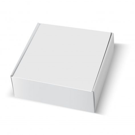 Box blank white cardboard package square... | Premium Vector #Freepik #vector #food #restaurant #box #pizza White Box Png, Package Design Template, Mockup Design Ideas, Mailer Packaging, Mailer Box Packaging, Custom Mailer Boxes, Graphic Design Mockup, Pola Kotak, Package Mockup