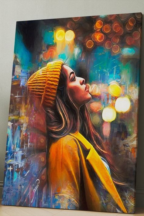 Wall Painting Portrait, Acrylic Painting Abstract Portrait, Painting Ideas Portrait Abstract, Expressionism Portrait Painting, Acrylic Portraits Abstract, Celebrity Canvas Painting, Large Portrait Painting, Canvas Painting Ideas Portrait, Portrait Background Ideas Painting