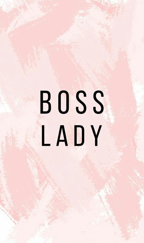 "BOSS LADY" Blush iPhone Wallpaper Boss Lady, The Words, Iphone Wallpaper, Blush, Paint, Iphone, Quotes, Pink, White