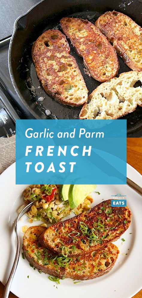 Healthy Breakfast Toast, Toast Pizza, Savoury French Toast, Cheese Crust, Overnight French Toast, Savory Cheese, Parmesan Recipes, French Toast Easy, Breakfast Toast