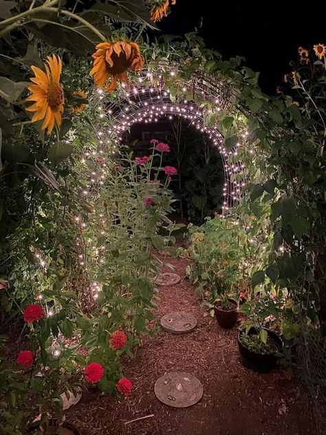 Tiny Secret Gardens | My friends magical garden | Facebook Woodland Centerpiece, Design A Garden, Witchy Garden, Goth Garden, Small Garden Ideas, Future Garden, Garden Small, Garden Whimsy, Secret Gardens