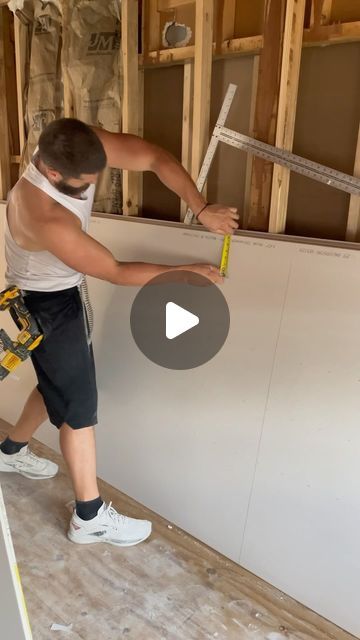 Joseph Nungester on Instagram: "Gotta love no AC, weight loss hack , it’s like working out in the sauna #drywall #trade #construction #bluecollar #fyp" Drywall Construction, Hanging Drywall, Drywall Tools, Garage Storage, Drywall, School Work, Sauna, Working Out, Garage