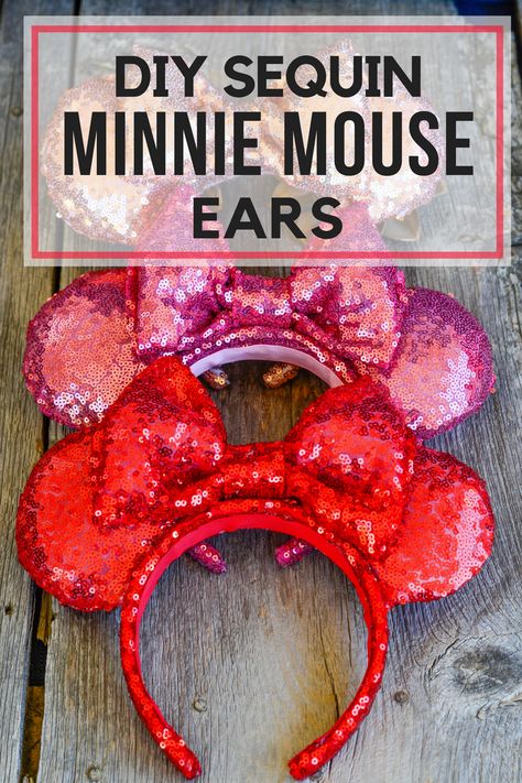 Minnie Mouse Ears Diy, Diy Disney Ears, Diy Mickey Ears, Disney Mouse Ears, Disney Mickey Ears, Disney Mouse, Mickey Mouse Ears, Costumes Ideas, Minnie Mouse Ears