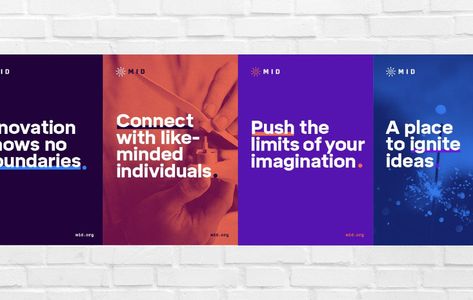 Melbourne Innovation Districts (MID) - Creative Branding | Studio Alto Beer Branding Design, Brand Visual Identity, Tech Branding, Conference Design, Campaign Posters, Graphic Design Tools, Grafic Design, Web Design Trends, Graphic Design Tutorials