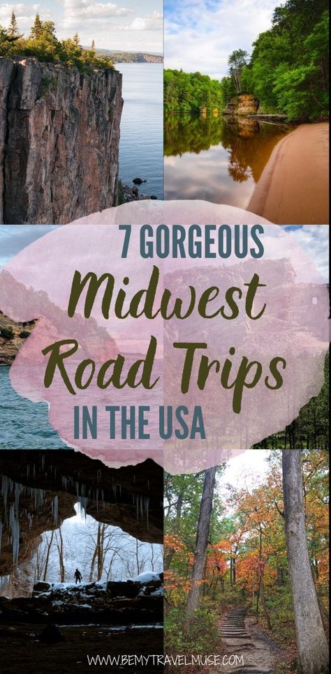 The 7 Best Midwest Road Trips Rv Trips Planning U.s. States, Roadtrip Tips, Midwest Travel Destinations, Travel Destinations Usa, Midwest Vacations, American Midwest, Midwest Road Trip, Rv Trips, Vacation 2023