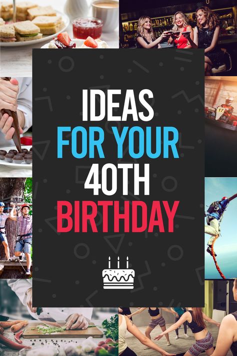 Life gets seriously busy when you’re 40! Kids, work and everything in between, it’s a momentous occasion when you get a minute to yourself. But your birthday is all about you, so book a childminder and take some time to look at some brilliant 40th birthday party ideas to chill out. You’ve earned it! #groupideas #groupactivities #birthdaypartyideas #birthdaypartyactivities #birthdayplanning #birthdaypartyplanning #40thbirthday #relaxingbirthday #birthdaypartyideasforadults Throwing A 40th Birthday Party, 40th Birthday Entertainment Ideas, Family Friendly 40th Birthday Party, Birthday Party Ideas For Adults, 40th Birthday Party Ideas, Ideas Birthday Party, Party Ideas For Adults, Party Ideas Birthday, Kids Work