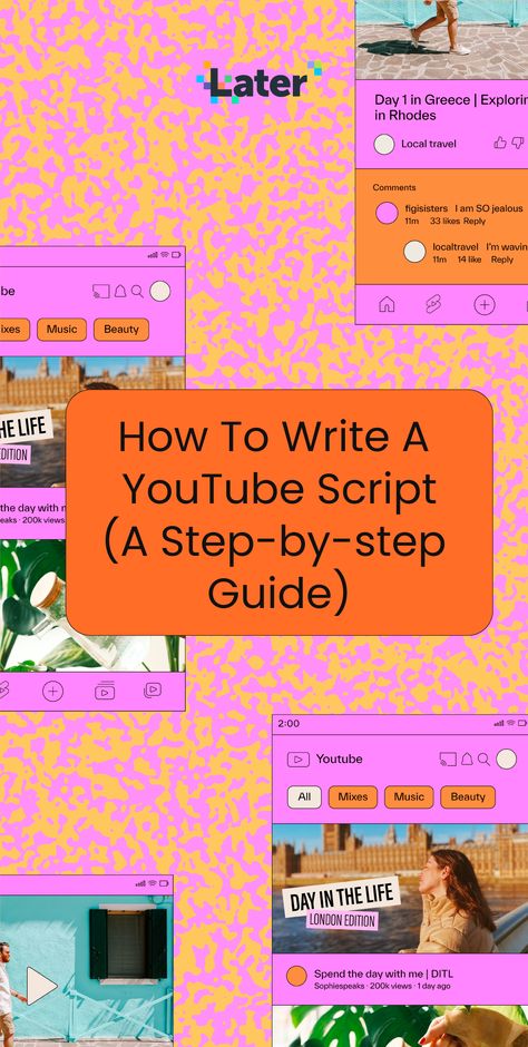 How To Write A Youtube Script, Youtube Script Writing, Creating A Youtube Channel, Youtube Video Script Template, Youtube Script Template, Youtube Background Ideas, Video Script Template, Youtube Video Script, Youtube Script