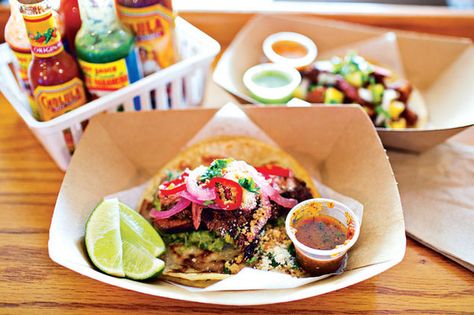 Taco Bamba: Some Marrow in Your Taco? | Washingtonian Falls Church Virginia, Crab Appetizer, Best Mexican Restaurants, Tacos And Tequila, Falls Church, Breakfast Tacos, Bundt Cakes Recipes, Cheap Eats, Mexican Restaurant