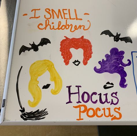 Halloween Dry Erase Board Ideas, Fall Dry Erase Board Art, Dry Erase Board Ideas Art, Erase Board Ideas, Dry Erase Board Drawings, Dry Erase Board Ideas, Work Doodles, Dry Erase Board Art, Whiteboard Art