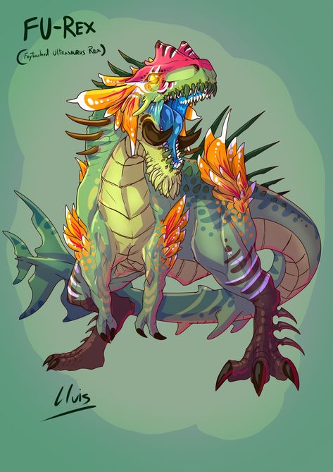 Dragon Dinosaur Hybrid, Dragon Dinosaur, Mutant Dinosaur, Dinosaur Monster Art, Dinosaur Monster, Cool Dinosaur Art, Fantasy Dinosaur, Dinosaur Concept Art, Space Dinosaur