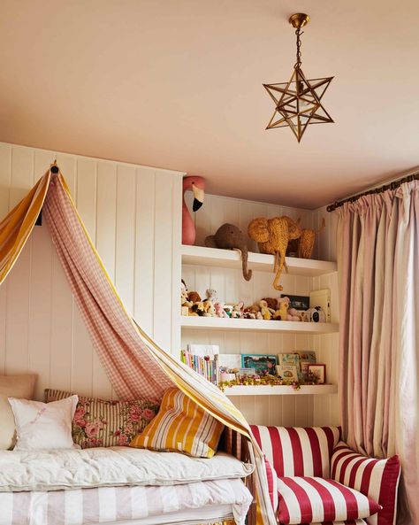 Buchanan Studio kids bedroom Childrens Bathroom, Studio Chairs, London House, Bed Canopy, Canopy Bed, Big Girl Rooms, House Garden, Toddler Room, My New Room