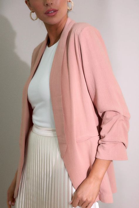 Search: 10 results found for "dusty rose" Dusty Pink Blazer, Pink Linen Blazer, Preppy Girls, Rush Dresses, Cardigan Crop Top, Long Crop Top, Dusty Rose Color, Dress Bra, Pink Blazer