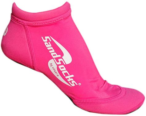 Amazon.com: Sand Socks Sprites (Pink, Medium) : Sports & Outdoors Before Running, Improve Balance, Beach Sports, High Jump, Beach Volleyball, Designer Socks, Injury Prevention, Water Sports, Volleyball