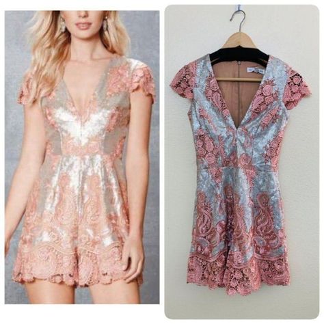 Pink romper outfit