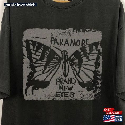 Paramore Butterfly, Paramore Merch, Paramore Shirt, Ashlyn Banner, Paramore After Laughter, T Shirt 2023, Tour Merch, Shirt 2023, Clothing Designs