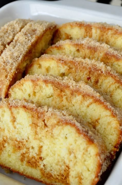 Cinnamon Donut Bread - Hot Rod's Recipes Easy Baked Bread Recipes, Best Loaf Recipes, Fall Sweet Breads, Cinnamon Recipes Desserts, Cinnamon Donut Bread Recipe, Recipes With Sliced Bread, Cinnamon Donut Bread, Easy Loaf Bread Recipes, Dinner Recipes With Bread