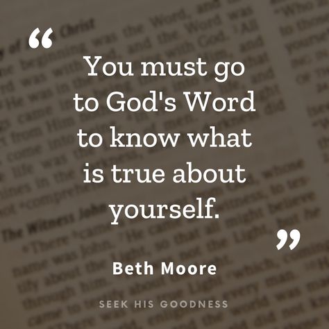 Beth Moore Quotes, Godly Character, Beth Moore, Life Philosophy, Encouragement Quotes, S Word, What Is Life About, Cool Words, True Love