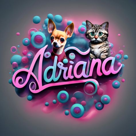 Aaron Yan, Background 3d, What Is Your Name, Cat Sitting, Kitty Cat, Chihuahua, Bubbles, Kitty, Color