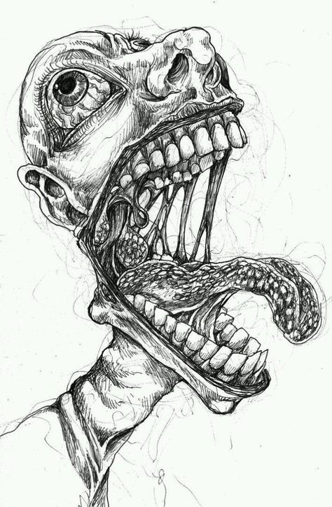 Arte Occulta, Scary Drawings, Trippy Drawings, Urbane Kunst, Creepy Drawings, Arte Grunge, Bizarre Art, Dark Art Drawings, Arte Obscura