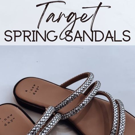 LENA | FASHION & STYLE | 📍FL on Instagram: "SPRING SANDALS - Adding some sparkle to the season ✨ Everything linked on LTK https://liketk.it/432Z0 Comment LINKS to receive a DM with outfit links and sizing info Head to stories for the direct link Click the link in my bio, then click “shop my Instagram outfits on LTK” . . . . Target sandals, spring sandals, trendy sandals, strappy sandals, target Tuesday, rhinestone sandals" Rhinestone Sandals Outfit, Spring Ankle Strap Sandals With Glitter, Summer Sandals With Ankle Strap And Rhinestones, Trendy Ankle Strap Sandals With Rhinestones, Spring Rhinestone Strappy Sandals, Black Ankle Strap Sandals With Rhinestones, Trendy Sandals, Summer Black Dress, Rhinestone Sandals