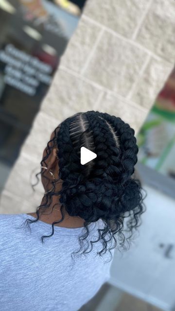 Butterfly Braids, Double French Braids, Butterfly Braid, French Braids, Braids With Curls, Girls Braids, Braids For Black Women, French Braid, Crochet Braids