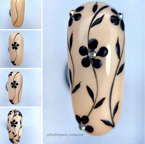 Beach Nails Art, Nail Art Wheel, 2023 Beach, Quick Nail Art, Nails Art Designs, Art Deco Nails, Nail Drawing, Gel Nail Art Designs, Nail Designs Tutorial