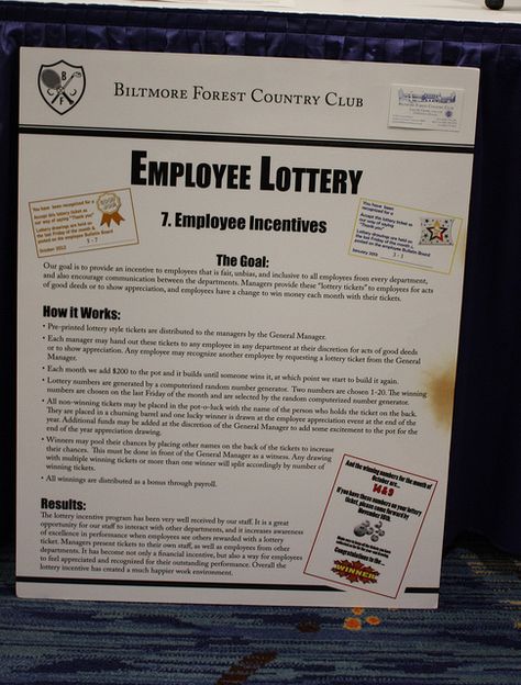 Our goal was to provide an incentive for employees that are fair, unbiased, and inclusive to all employees from every department, as well as encourage communication between departments. Managers recognize excellence by giving employees “lottery tickets” for good deeds, and the lottery numbers are drawn once a month as an incentive. Ideas For Staff Appreciation Week, Housekeeping Appreciation Week Ideas Games, Morale Committee Ideas, Hotel Employee Appreciation Ideas, Employee Appreciation Games, Staff Games For Teachers, Staff Games, Hotel Humor, Housekeeping Week