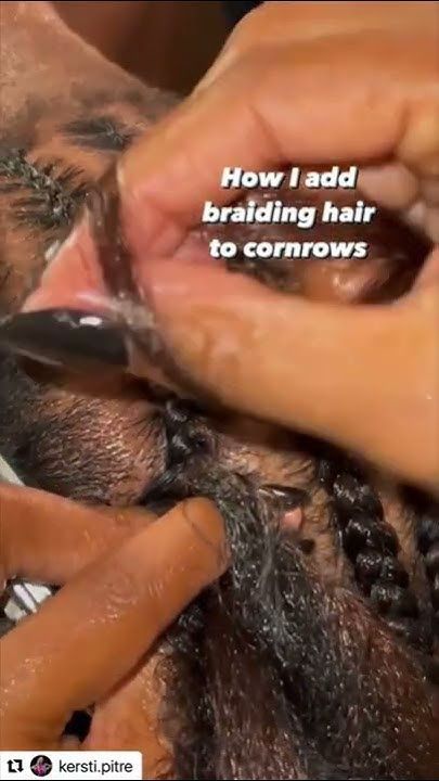 How To Add Weave To Cornrows, Add Hair To Cornrows, Easiest Way To Braid Your Own Hair, How To Add Extensions To Cornrows, Feed In Cornrows Straight Back Tutorial, Feed In Braids With Box Braids In Back, How To Braid Fulani Braids, How To Feed Hair Into Cornrows, Braid Feed In Styles