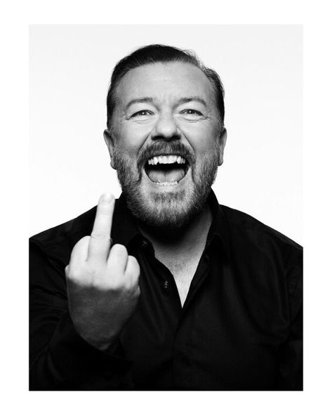 Ricky Gervais on Twitter: "Whenever you’re feeling down about life and thinking that no one cares, just remember you’ll be dead soon and none of this will matter. Have a great day ❤️ https://t.co/x04lxcs8ZL" / Twitter Downtown Long Beach, Ricky Gervais, Cool Face, Many Faces, Feeling Down, Inspirational People, Upcoming Events, Featured Artist, Emerging Artists